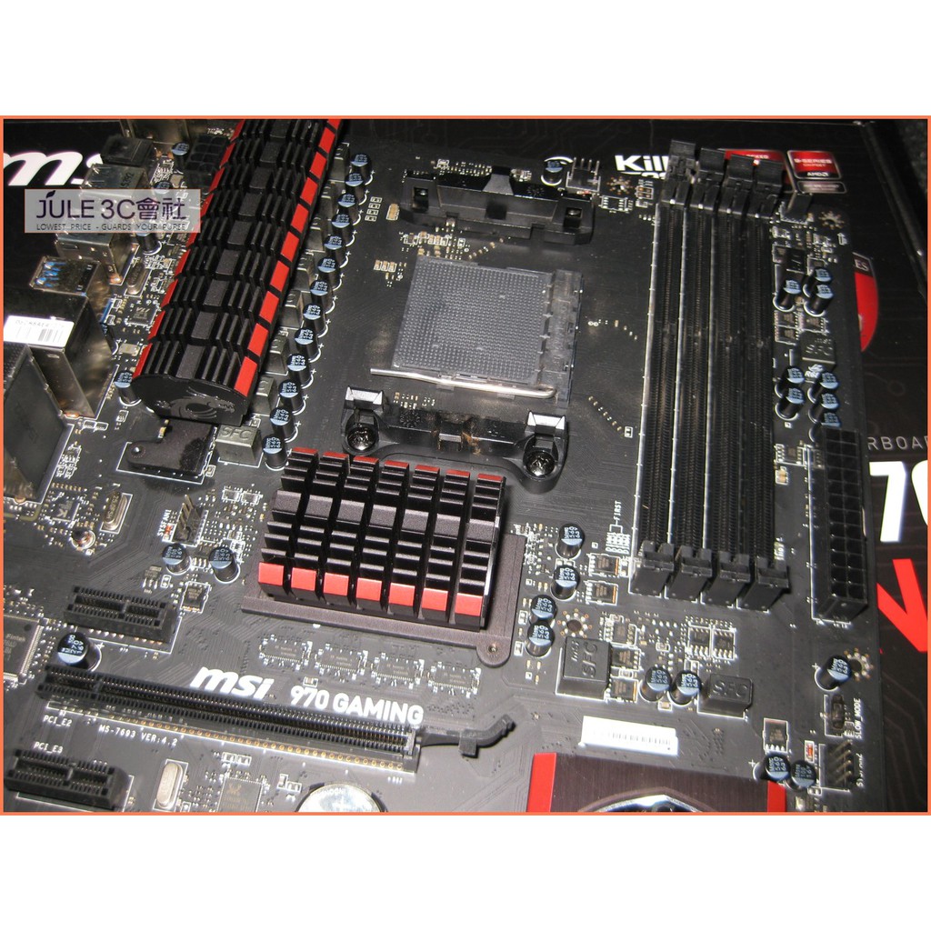 Jule 3c會社 微星msi 970 Gaming Ddr3 U3s6 四代超頻 電競系列 軍規 良品 Am3 主機板 蝦皮購物