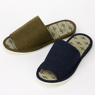 日本預購 日本製 榻榻米室內拖鞋 鞋長28cm--十字紋