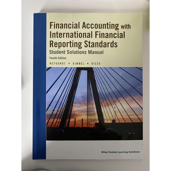 Financial Accounting with IFRS student solutions（會計學用書）