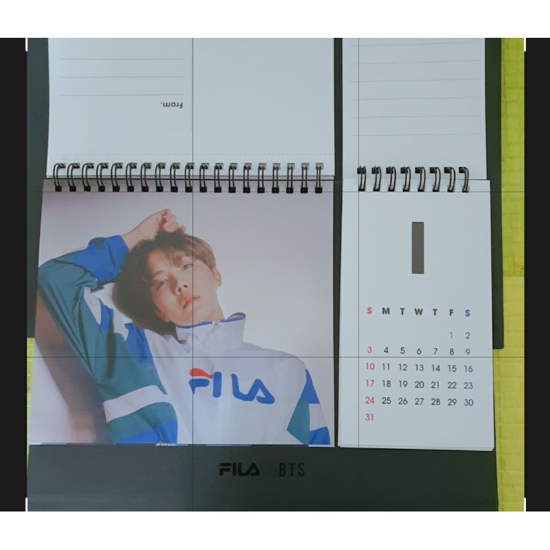 韓國代購韓國fila X Bts最新一季目錄本 蝦皮購物