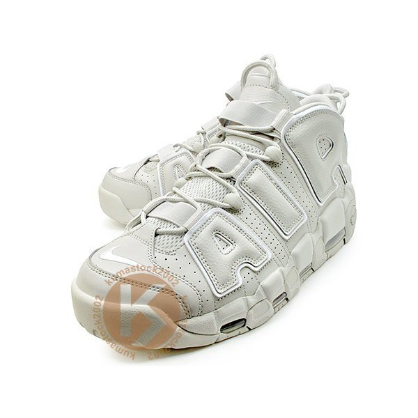 NIKE AIR MORE UPTEMPO '96 LIGHT BONE 淺灰 皮革 GD 921948-001