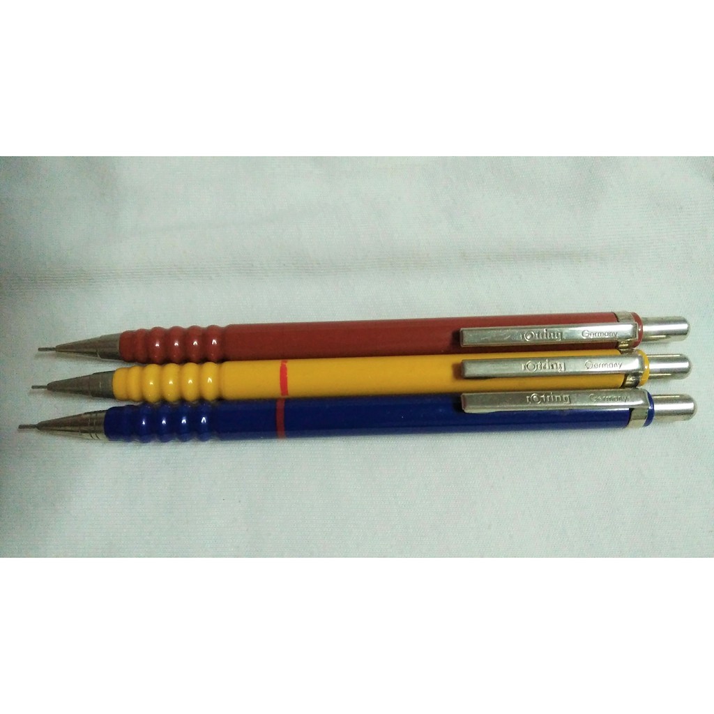 ROTRING Tikky Special 洛登 自動鉛筆 0.35、0.5、0.7 一組（二手）