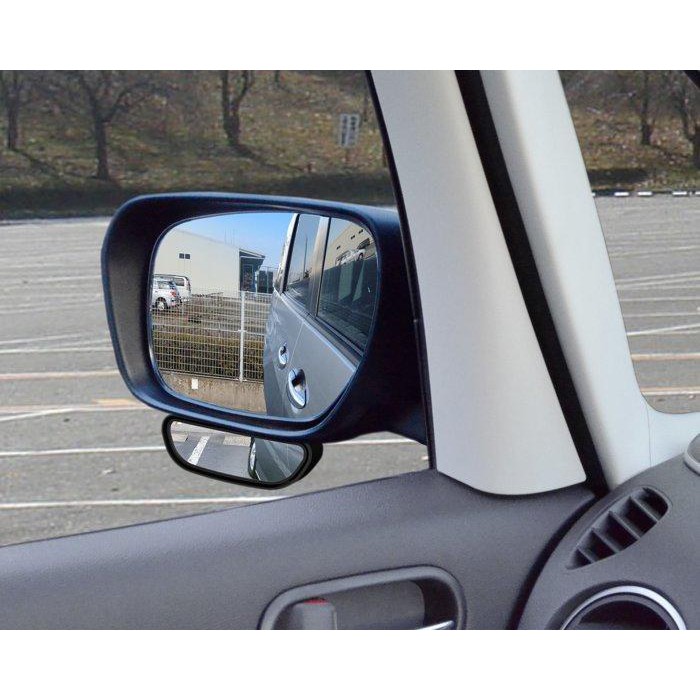 【MINA米娜】日本 SEIKO 黏貼式 廣角 後視 輔助鏡 倒車輔助 EW-69
