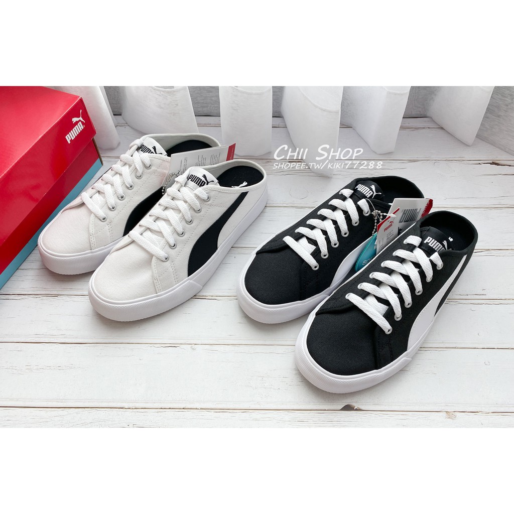 【CHII】韓國 Puma BARI MULE 黑色 白色 穆勒鞋 371318_02 371318_01