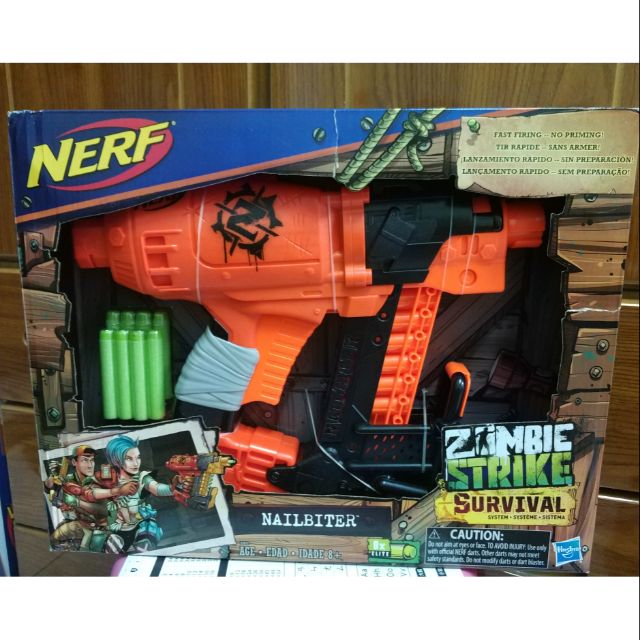 又心小舖。NERF 釘槍Zombie Strike Survival System Nailbiter Blaster