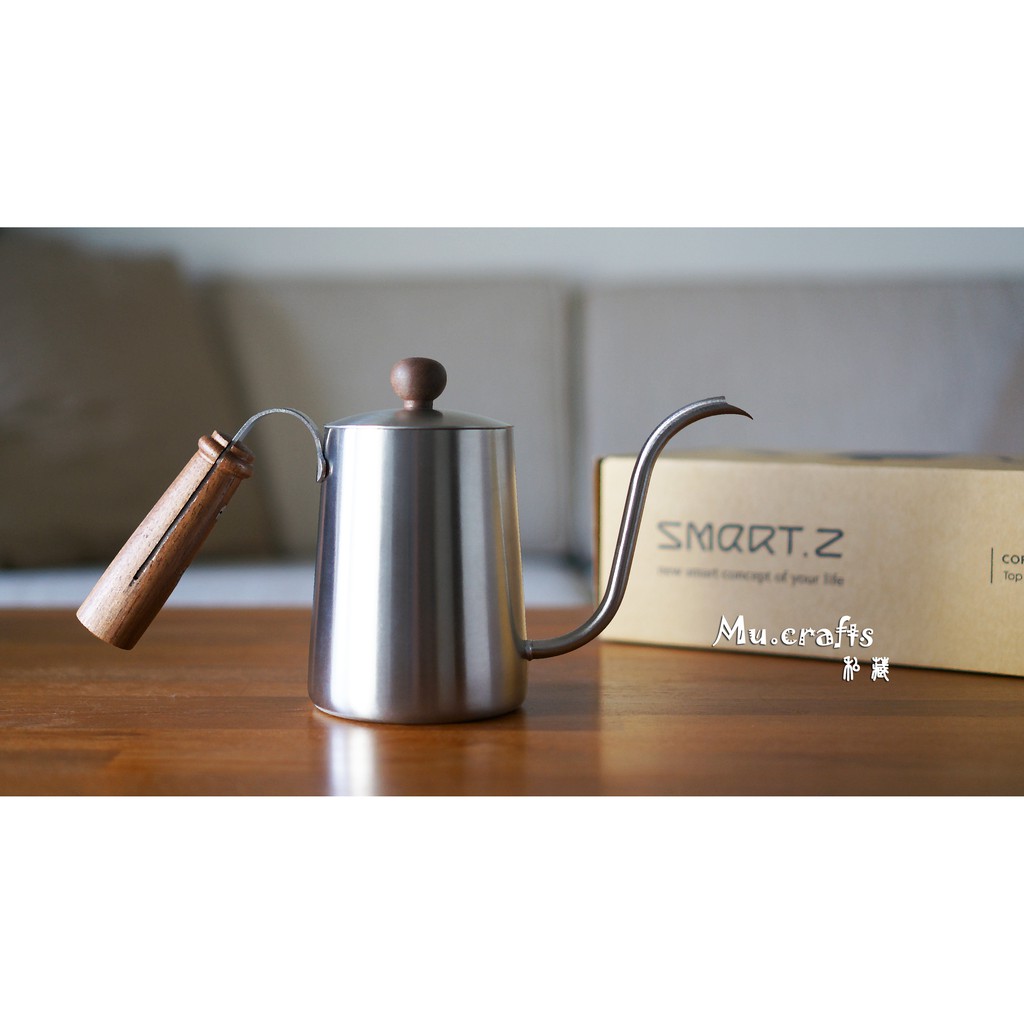 Smart Z 最新版 胡桃木手沖壺550ml 手沖咖啡 滴漏式 蝦皮購物