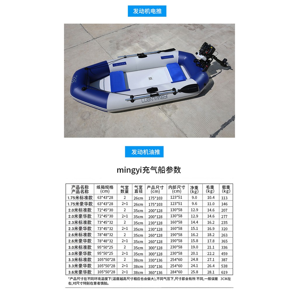 免運 Sariboar 賽銳寶橡皮艇加厚釣魚船皮划艇充氣船漁船衝鋒舟氣墊船硬底船橡皮船小船0ugg 蝦皮購物