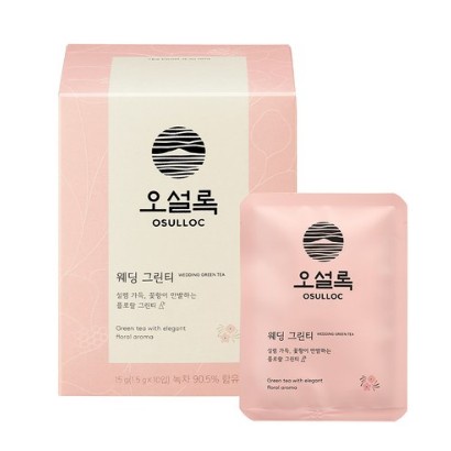 [OSULLOC] 婚禮綠茶 (茶包 15.g x 10pcs) / 從韓國發貨