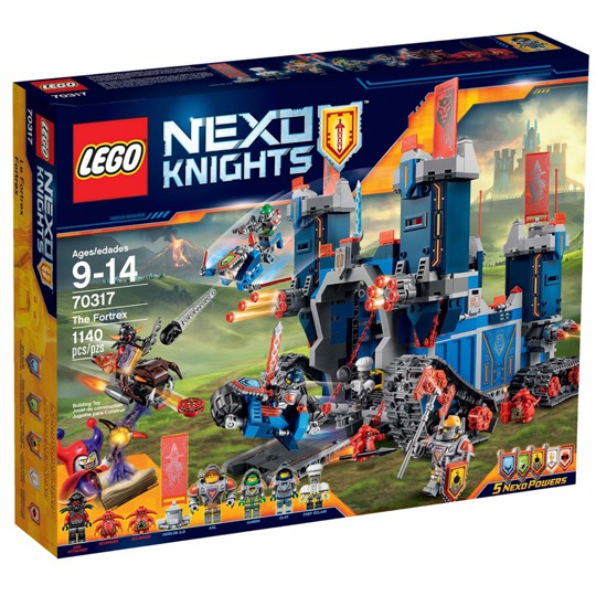 LEGO 樂高積木 70317 Nexo Knights 未來騎士 The Fortrex 未來騎士 無盒 無書 無貼紙