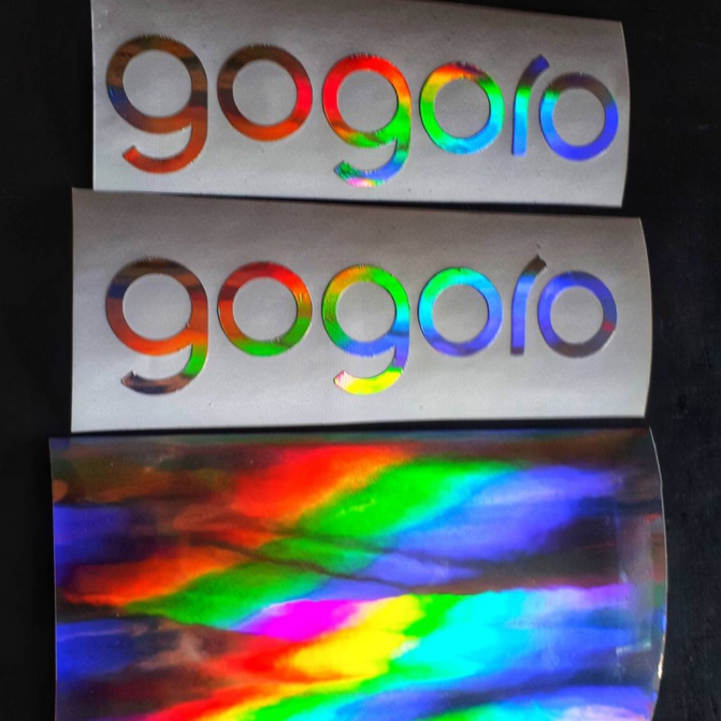 GOGORO GOGORO2 電鍍炫彩LOGO字貼