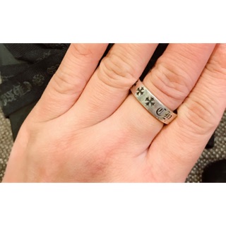Chrome Hearts Spacer 6mm CH Forever 純銀戒指