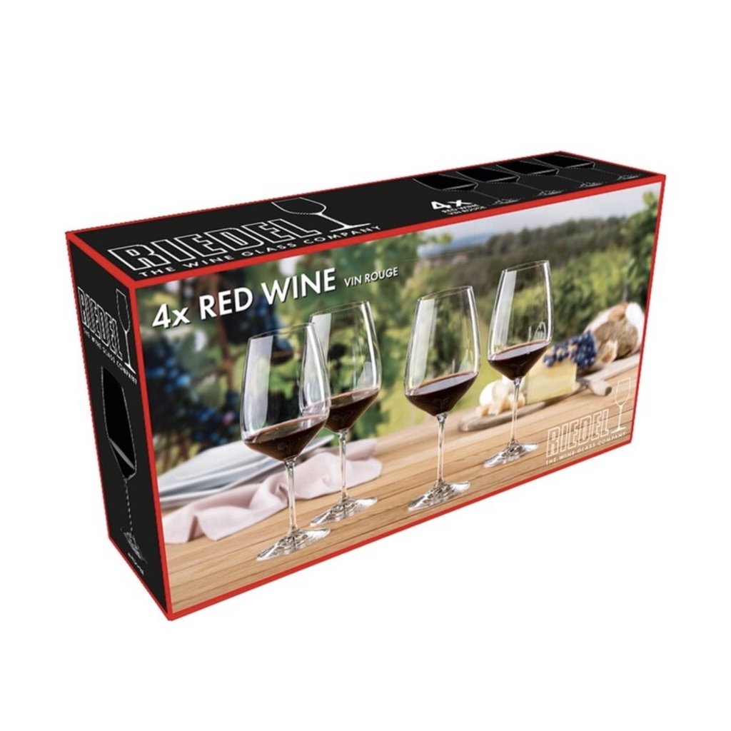 Riedel 玻璃紅酒杯 4件組 酒杯