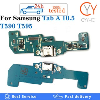 SAMSUNG 適用於三星 Galaxy Tab A A2 10.5 2018 T590 T595 T597 SM-T5