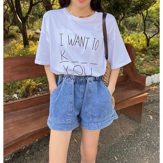 AQ 平價衣服 臺灣出貨 3色4尺寸 鬆緊口袋牛仔短褲 分尺寸 有口袋 短褲 牛仔褲 休閒短褲 夏日必備 現貨 218
