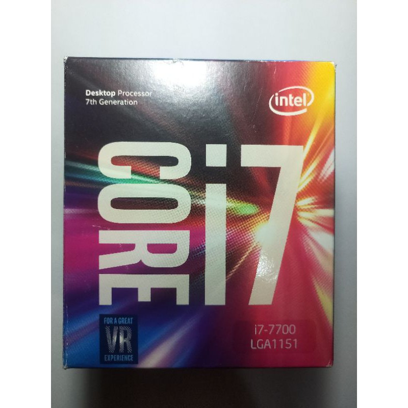 已有買家&lt;二手&gt; Intel i7 7700