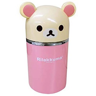 車之嚴選 cars go 汽車用品【RK-55】日本進口 Rilakkuma 懶懶熊 拉拉熊 懶妹耳朵造型 LED煙灰缸