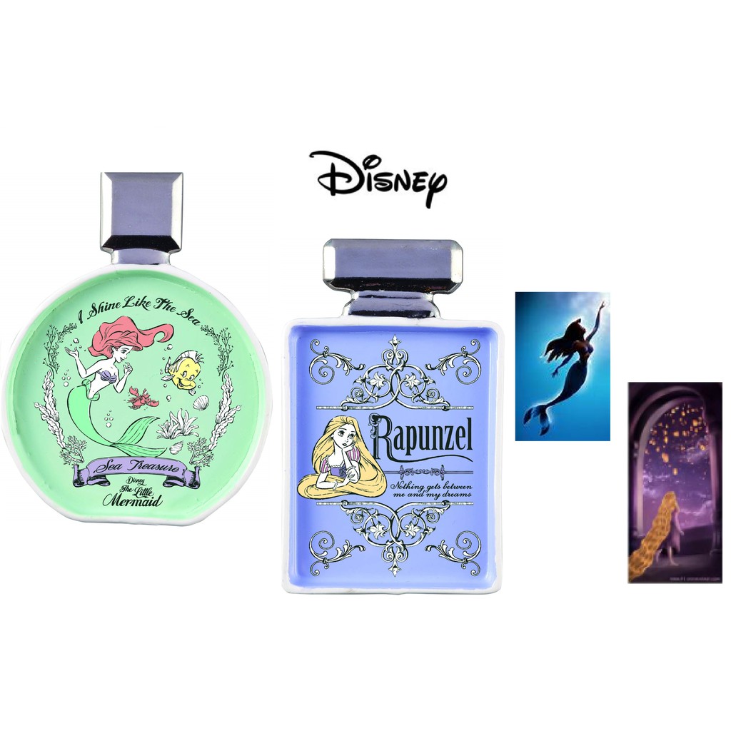迪士尼Disney《現貨6折》小美人魚 愛麗兒公主 長髮公主樂佩 香水瓶造型 首飾盤 ～日本正品～共2款~心心小舖