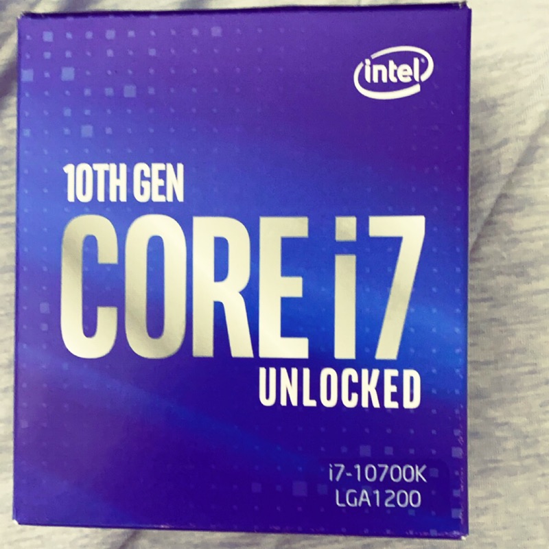 現貨 CPU i7-10700k