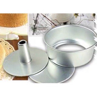 嚴選~臺灣現貨 活底模具 4寸6寸 8寸 圓形 陽極活底 diy天使蛋糕模具戚風乳酪蛋糕模 鋁合金 8吋6吋煙囪活動