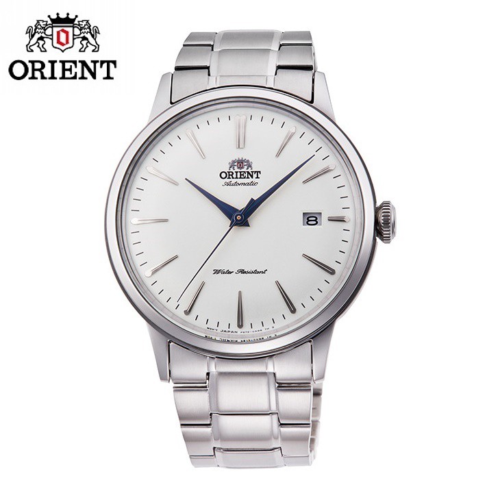 ORIENT 東方錶 RA-AC0005S《日本製DATEⅡ系列 機械腕錶》41mm/鋼帶款/銀x白【第一鐘錶】