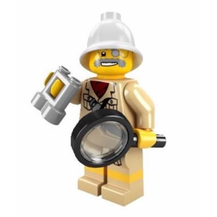 【台中翔智積木】LEGO 樂高 8684 人偶包 第二代 7號  Explorer 探險家 考古學家