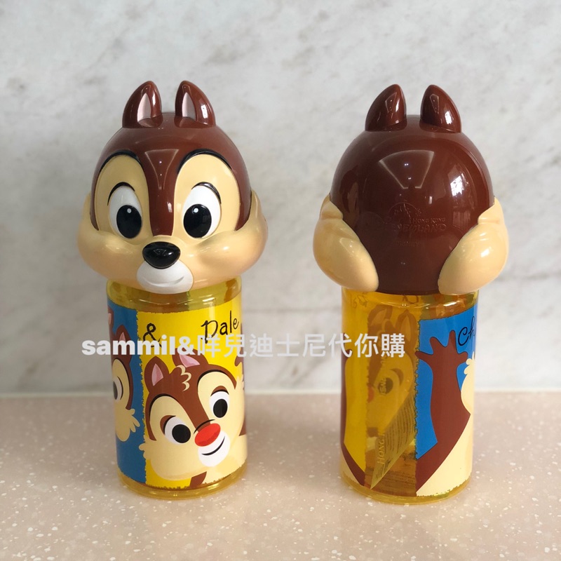 Sammi香港迪士尼代購—奇奇蒂蒂 大頭造型直飲式水壺