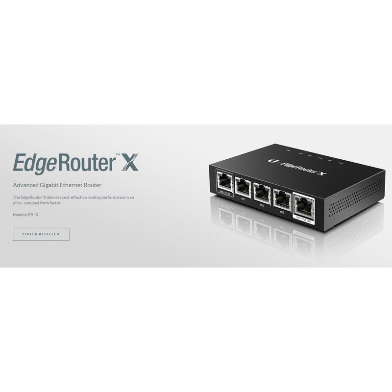 EdgeRouter ER-X 多功能路由器