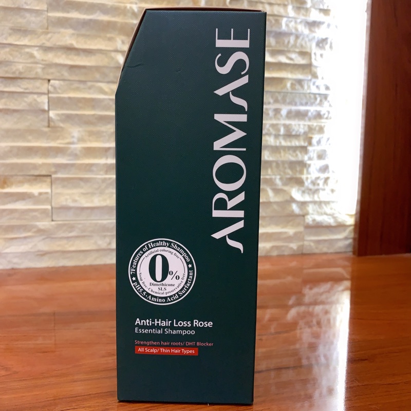 AROMASE 艾瑪絲 玫瑰強健豐盈洗髮精 400ml