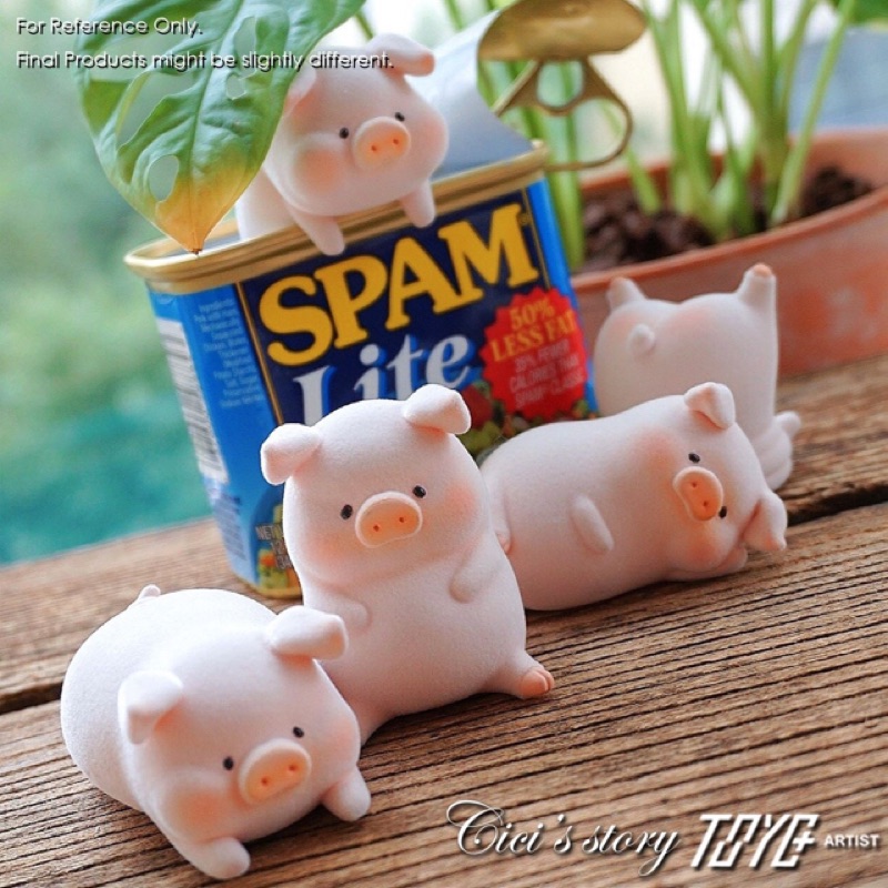 正版現貨出清 可挑款 隱藏版巧克力 愛心版 lulu Toyzeroplus  LuLu 罐頭豬 lulu豬 盒抽 公仔