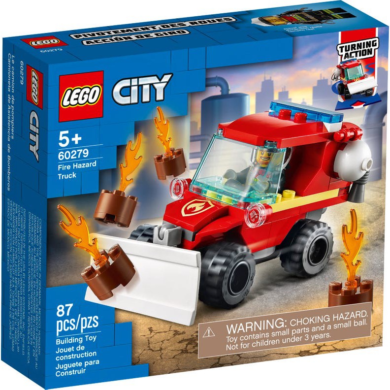 【積木樂園】 樂高 LEGO 60279 CITY系列 消防車