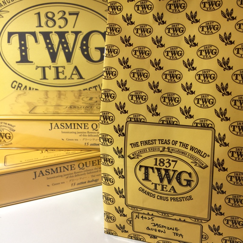 《TWG 1837 TEA》茶葉散裝區：銀月綠茶