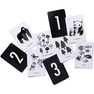 美國 Wee Gallery 大自然數字圖卡 nature number cards