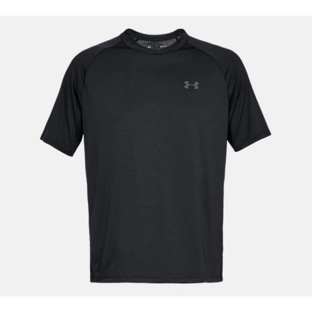 【雷恩精選】 UA Tech 2.0短袖T-Shirt 黑色