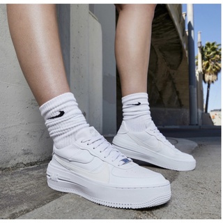 永富通-實體店面 Nike Air Force 1 AF1 PLT.AF.ORM 解構 厚底 全白 DJ9946-100