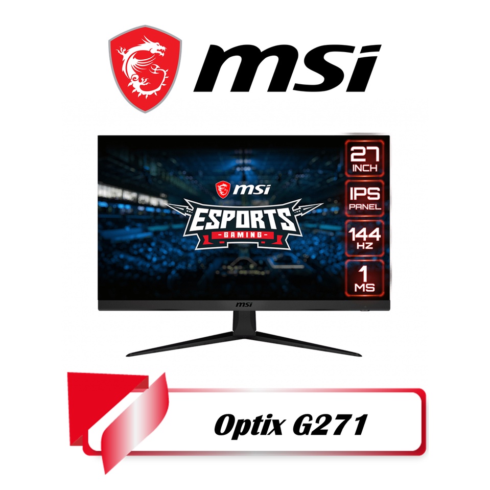 【TN STAR】MSI Optix G271 27吋 144Hz IPS電競螢幕/AMD FreeSync技術