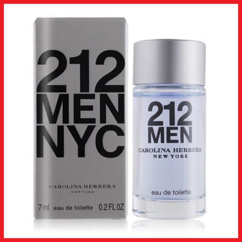 【原裝沾式小香7ML】🌟Carolina Herrera 212 MEN 都會男性淡香水 CH Men Sport 男性