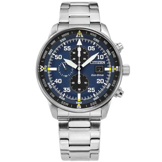 CITIZEN 星辰 Eco-Drive 光動能計時錶-藍 / CA0690-88L (臺灣公司貨)