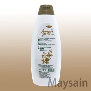 AGRADO客疲顏 (棕) 原型燕麥膠體浴液 (無色素香料) 720ml