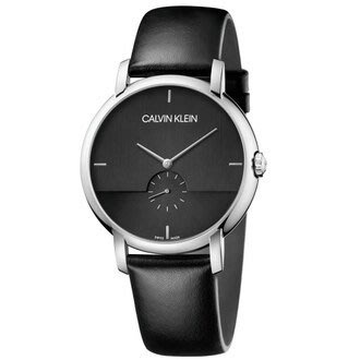 Calvin Klein CK 男 紳士簡約小秒針時尚腕錶(K9H2X1C1)