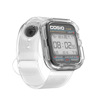 apple watch表帶蘋果手錶表帶iWatch 5/2/3/4代38/40/42/44mm一體防摔矽膠回環運動表帶
