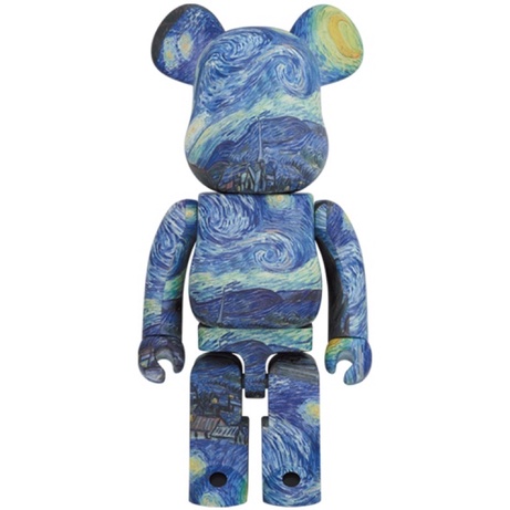 ［正品保證］Be@rbrick Van Gogh “The Starry Night” 1000% 星空 🌃 全新 現貨