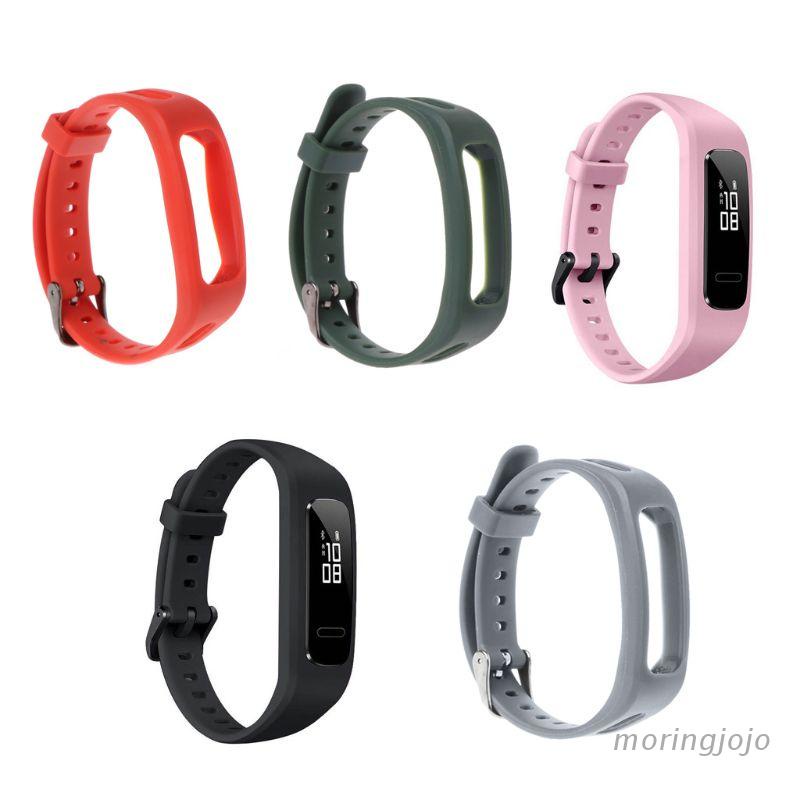 華為 Jojo 腕帶錶帶 TPU 可調式手鍊運動更換, 適用於 Huawei 3E / Honor Band 4 跑步版