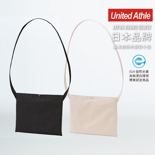 UnitedAthle 日本側背帆布小包 天然棉 側背 肩背 小包【UA1461】現貨+預購 男女可用