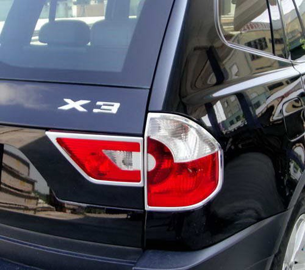 《※金螃蟹※》寶馬 BMW X3 2003~2010年 系列 鍍鉻 後燈框
