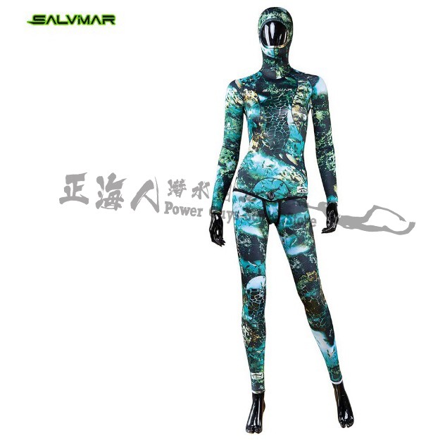 【缺貨】挑戰全台最低價 Salvimar Seawalker 3.5 mm 男女用 兩件式 防寒衣 潛水衣