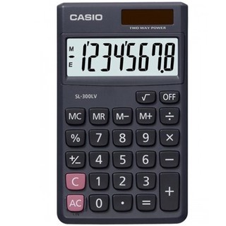 【CASIO】SL-300LV 8位數 國家考試專用計算機正版宏崑公司貨