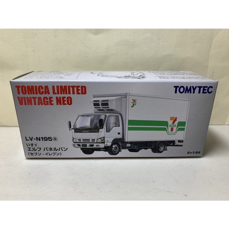 ［現貨］Tomytec TLV LV-N195a  ELF 7-11 貨車 超商