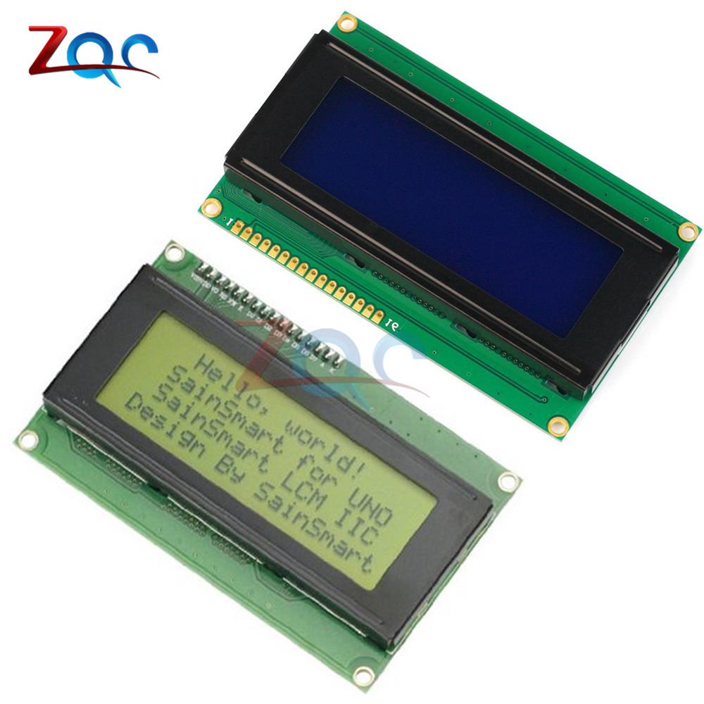 Lcd 板 2004 20 * 4 LCD 20X4 5V 藍色 / 黃色螢幕背光 LCD2004 顯示 LCD 模組