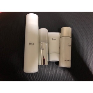 Ipsa茵芙莎 濕潤平衡液30ml（超強化/舒緩）透明潔膚乳e 50g 機能液30ml 臉部抗痕防護乳