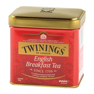 【捲髮阿嬤的柑仔店】＃Twinings唐寧＃英倫早餐茶 100g/罐